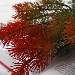 Елка ветка искусственная 42 см 7 веток / AB4192-7P /уп 2/250/1000/Новый год - Галеонтрейд фото 11