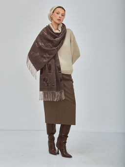 Палантин женский RH9-1555-3 - Tantino фото 5