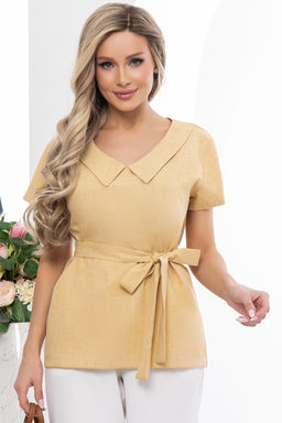 Блуза Алина (желтая) Б5804 - Lt collection фото 3