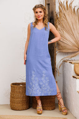 Платье AMORI 9799 голубой