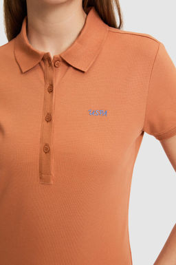 Kad_n G_l Polo Yaka Basic Ti__rt