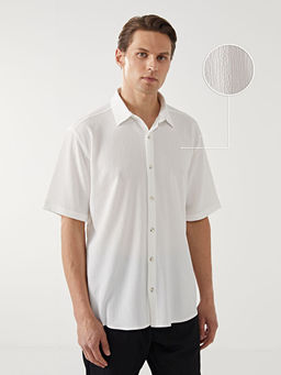 Regular Fit K?sa Kollu Erkek G?mlek