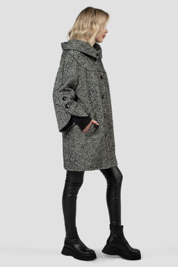 01-09737 Пальто женское демисезонное - El podio фото 4