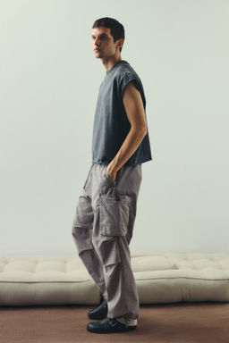Pantal?n parachute Loose Fit - H&m фото 4
