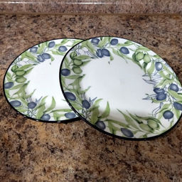 Тарелка десертная Оливки 20 см /МФК/  фото 9