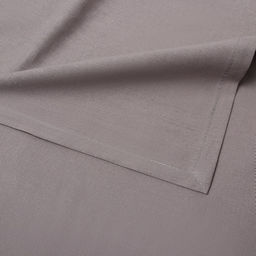 Скатерть «Этель» ECO, 136×300 см, 70% хлопок, 30% лён, 190 г/м², серая