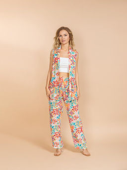 Брючный костюм (вискоза) №25-302-1 (Лето-2025) - Ганг фото 3