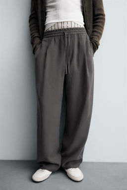 FLOWING TROUSERS WITH STITCHING - Zara фото 5