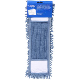 Сменная насадка для швабры из микрофибры Селфи 40см (100 гр) букли синяя