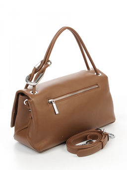 LACCOMA сумка АК7035-рыжий натуральная кожа хлопок