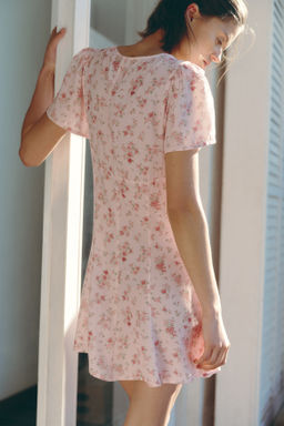 Vestido de viscosa con vuelo - H&m фото 3