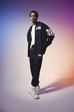 DeFactoFit Спортивные штаны для бега стандартного кроя NBA Current Teams  фото 2