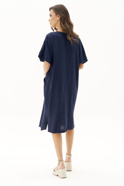 Платье Fantazia Mod 4831 темно-синий  фото 4