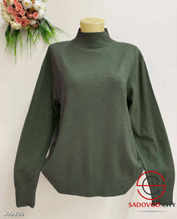 Теплая водолазка однотонная - Bruno фото 8