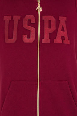Женский свитшот вишневый Неожиданная скидка в корзине - U.s. polo assn фото 5