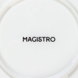 Блюдо фарфоровое сервировочное Magistro «Рыбка Бланш», 28×20 см, белое