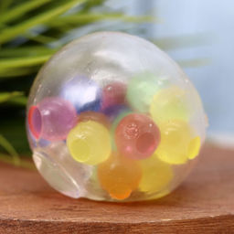 Мялка - антистресс Colorful balloons, шоу-бокс 12 шт.