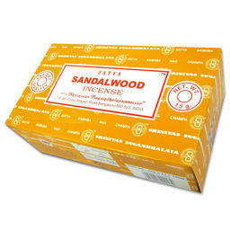 Прямоуг. благовония Sandalwood САНДАЛОВОЕ ДЕРЕВО 15гр. блок 12 шт.