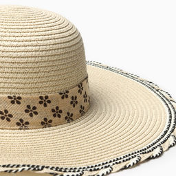 Шляпа женская MINAKU, цв. бежевый, р-р 58  фото 3