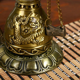 Колокол-гонг металл настольный Дракон d=4,5 см 11,2х9,5х9,5 см - Simaland фото 5