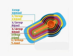 НАБОР МЕРНЫХ ложек 6ШТ