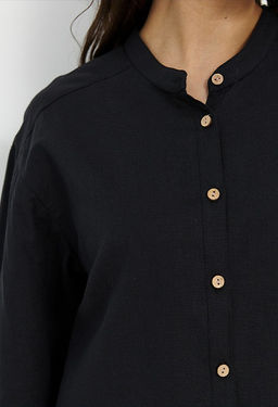 Рубашка  из 100% льна премиального качестваСеул - Vals фото 5