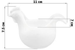 Подставка п/яйцо 11*7*7,5 см Курочка - Elan gallery фото 9