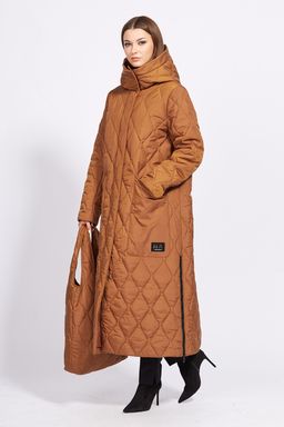 Пальто 2247 корица - Eola фото 6