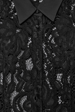 ZW COLLECTION LACE SHIRT - Zara фото 7