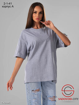 Женская футболка базовая однотонная - Bruno фото 8