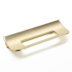 Ручка-скоба мебельная CAPPIO RS1402, м/о 128 мм, цвет сатиновое золото