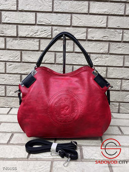 Сумка вместительная кожаная