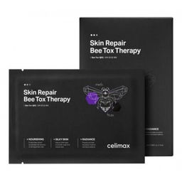 Skin Repair Bee Tox Therapy Mask - Выравнивающая тканевая маска с прополисом и пчелиным ядом, 25 мл