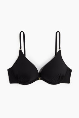 Top de bikini super push-up con maxiescote