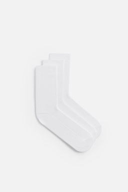 PACK OF 3 RIBBED SOCKS - Zara фото 2