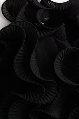 Vestido de un hombro con ribete de volantes - H&m фото 7