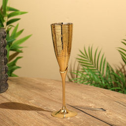 Фужер, 7×7×24 см, латунь