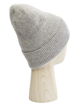 Шапка жен. анг+нейл+шерсть LB-A53044 l.grey - Labbra фото 6