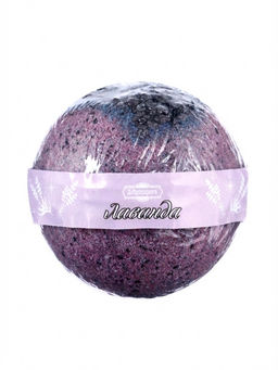 Бомбочка для ванн «Добропаровъ» с солью и шиммером, лаванда, 150 г