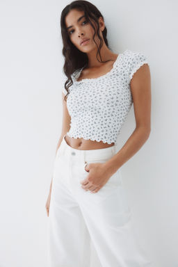 Top con encaje - H&m фото 8