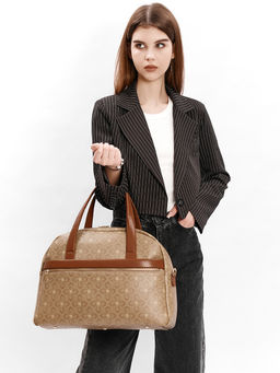 LACCOMA сумка AC89003-лагуна темно-бежевый эко кожа