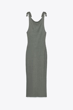 BELTED DRESS WITH BOW - Zara фото 6