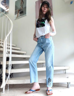 Шлепки, синие - Heine фото 8