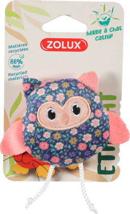 ZOLUX, Игрушка для кошек с кошачьей мятой "Сова Маргаритка", 580755