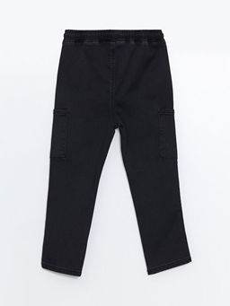 Beli Lastikli Erkek ?ocuk Jean Pantolon