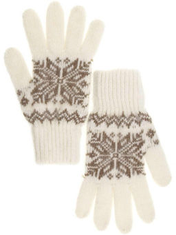 Перчатки женские "Снежинка с зигзагом" 5322-1