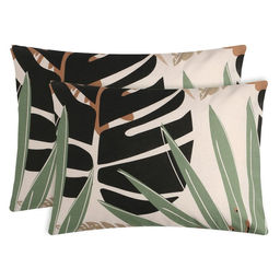 Комплект наволочек Этель Colored tropics (вид 2), 50х70 см - 2 шт, 100% хлопок, бязь