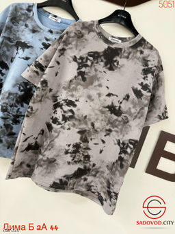 Футболка оверсайз с принтом