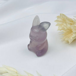 Фигурка резная "Пикачу" из Флюорита