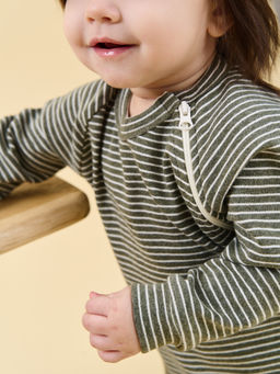 Комбинезон Полоска Графит 0+ - Bungly фото 6